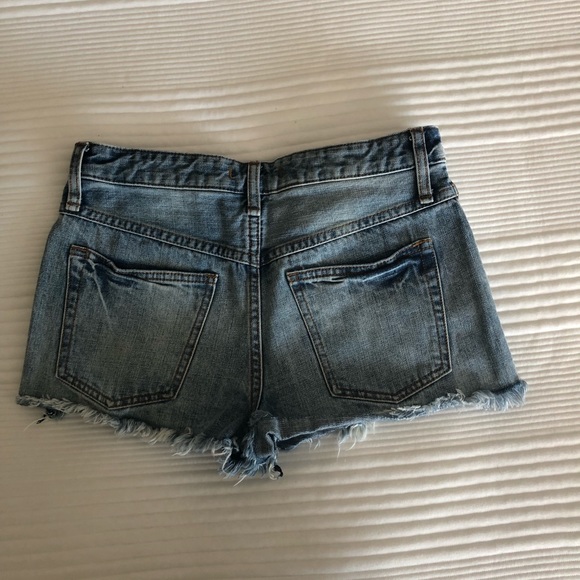 Free People Jean shorts - Picture 2 of 4